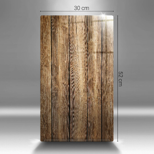 Kuchynská doska zo skla Dosky s textúrou dreva