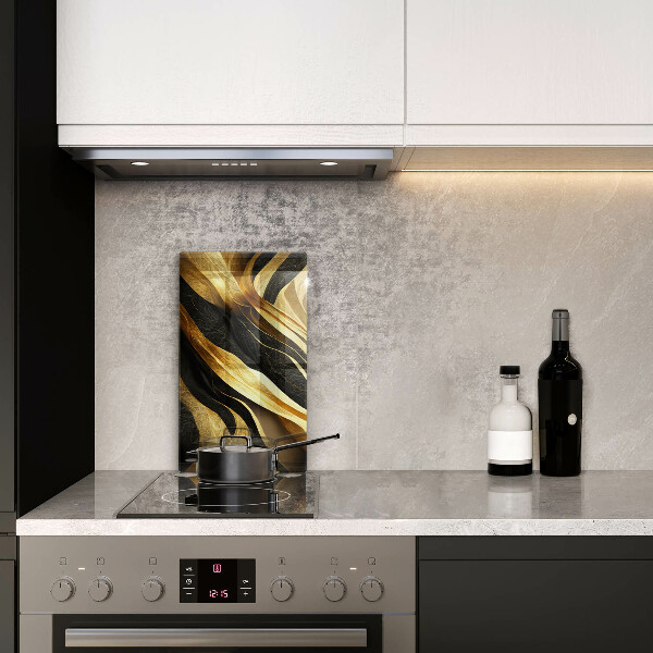 Kuchynská doska zo skla Elegantná abstrakcia