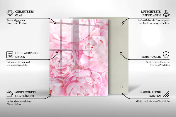 Kuchynská doska zo skla Modré škvrny