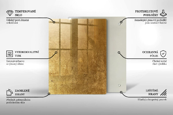 Kuchynská doska zo skla Pastelové pivonky