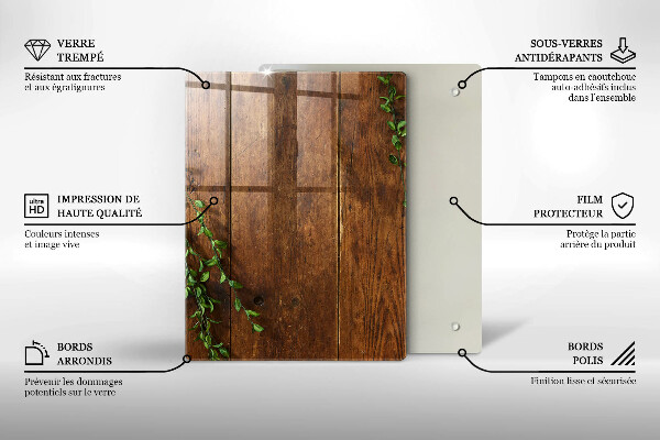 Kuchynská doska zo skla Zlatá abstrakcia