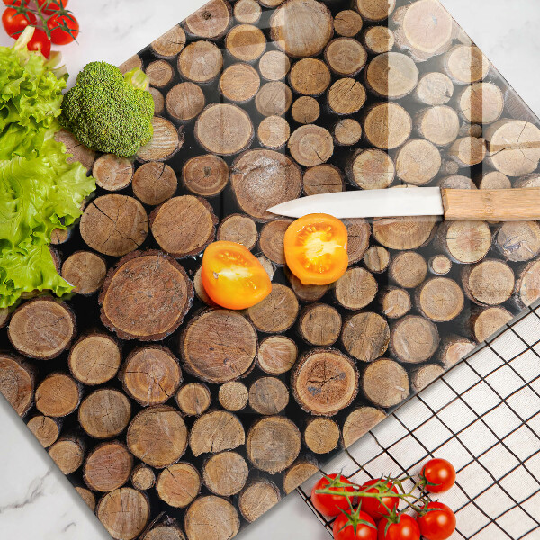 Kuchynská doska zo skla Kmene stromov