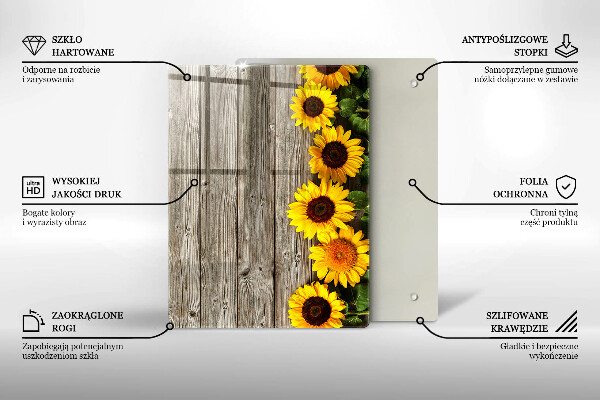 Kuchynská doska zo skla Kmene stromov