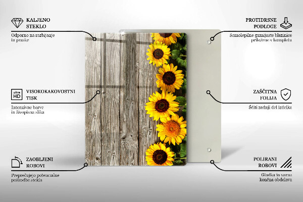 Kuchynská doska zo skla Kmene stromov