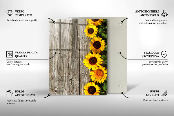 Kuchynská doska zo skla Kmene stromov