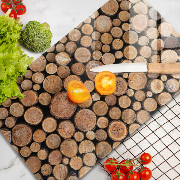 Kuchynská doska zo skla Kmene stromov