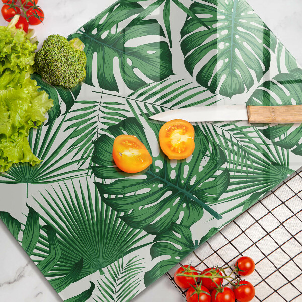 Kuchynská doska zo skla Monstera odchádza