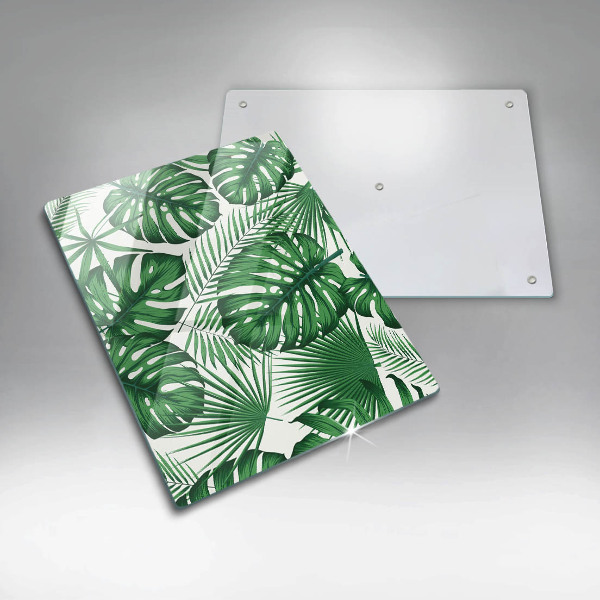 Kuchynská doska zo skla Monstera odchádza