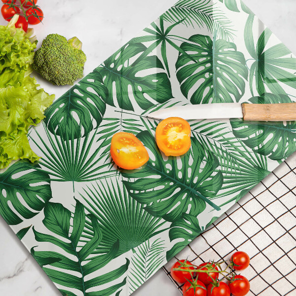 Kuchynská doska zo skla Monstera odchádza