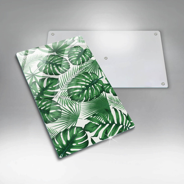 Kuchynská doska zo skla Monstera odchádza