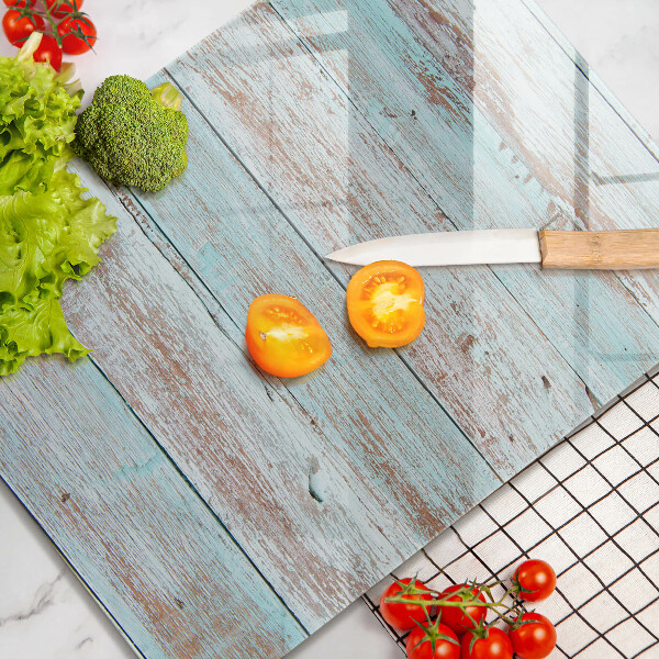 Kuchynská doska zo skla Staré vintage dosky