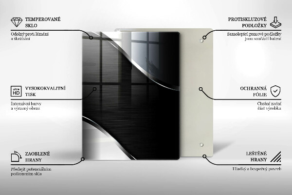 Kuchynská doska zo skla Staré drevené dosky