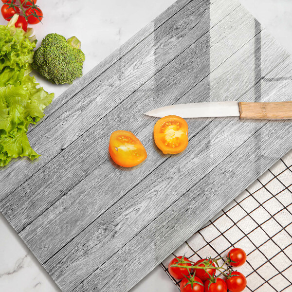 Kuchynská doska zo skla Staré drevené dosky