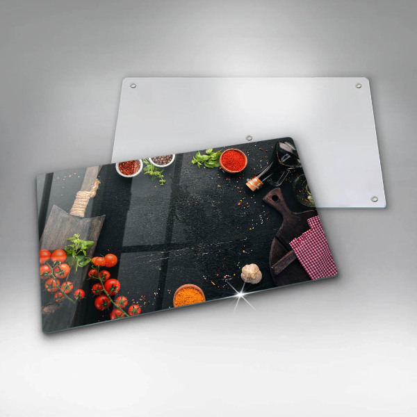 Sklenená doska na krájanie Cherry paradajky