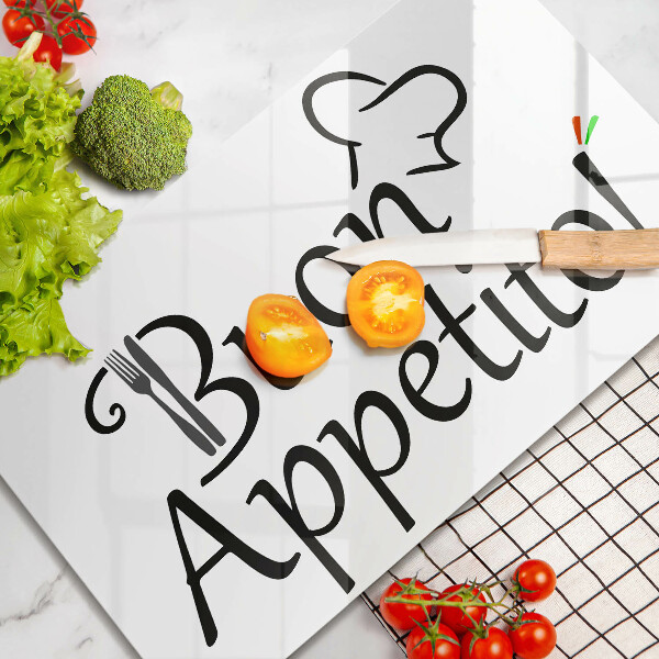 Sklenená doska na krájanie Buon Appetito!