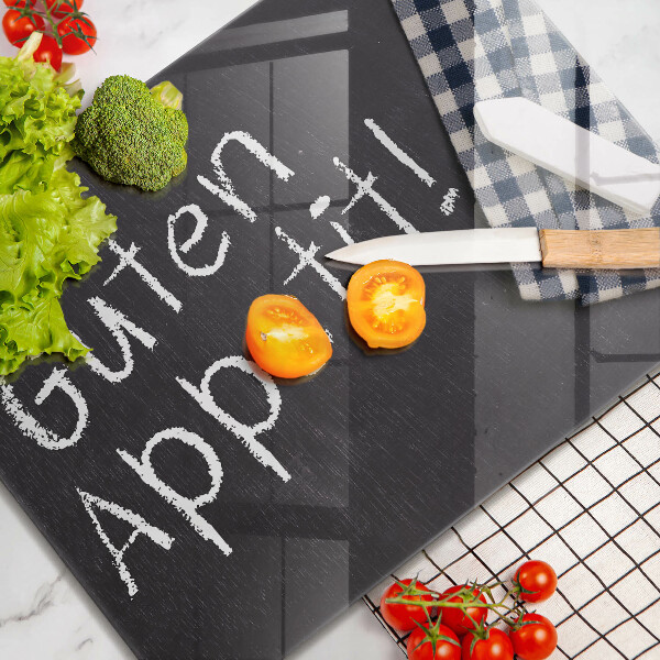Sklenená doska na krájanie Guten Appetit!