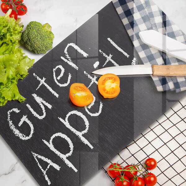 Sklenená doska na krájanie Guten Appetit!