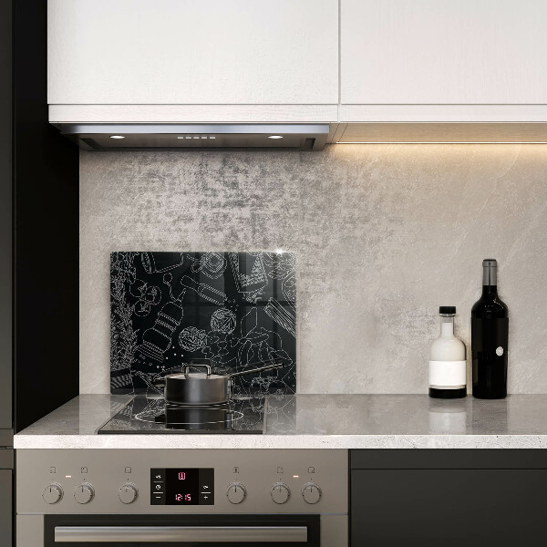 Sklenená doska na krájanie Kuchynské doplnky