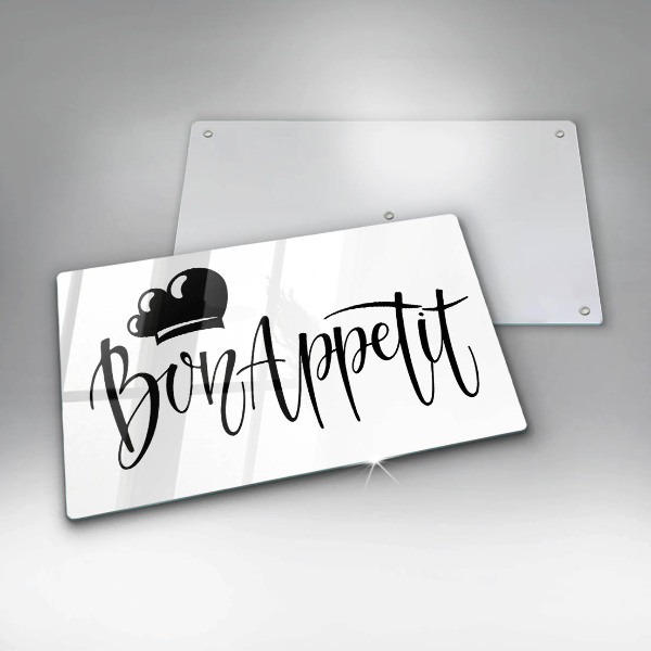 Sklenená doska na krájanie Bon Appetit
