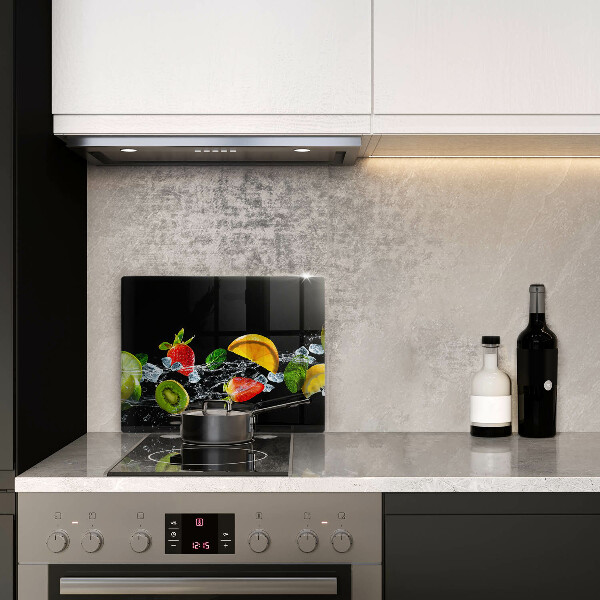 Sklenená doska na krájanie Ovocie vo vode