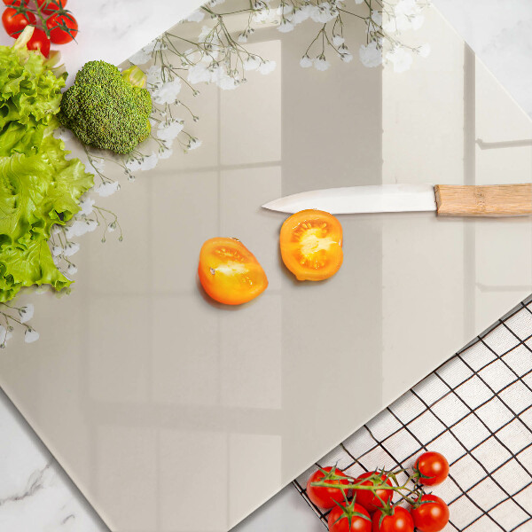 Sklenená doska na krájanie Sadrové boho kvety