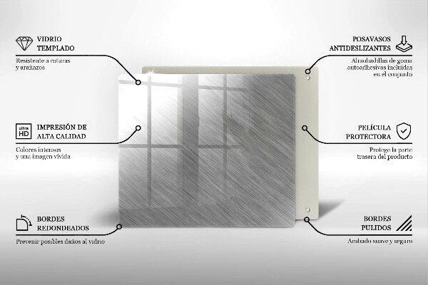 Sklenená doska na krájanie Kovové textúry pozadia