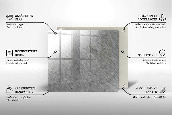 Sklenená doska na krájanie Kovové textúry pozadia