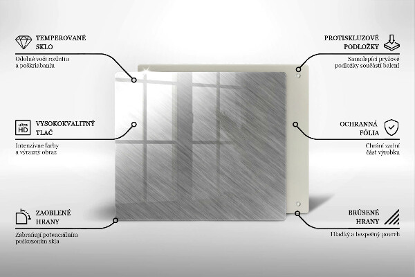 Sklenená doska na krájanie Kovové textúry pozadia