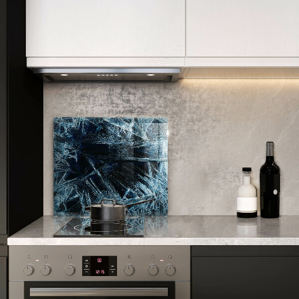 Sklenená doska na krájanie Štruktúra ostrého ľadu