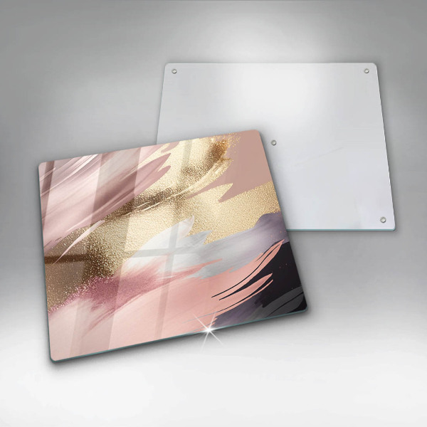 Kuchynská doska zo skla Pastelové škvrny