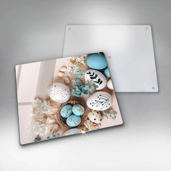 Kuchynská doska zo skla Veľkonočné ozdoby