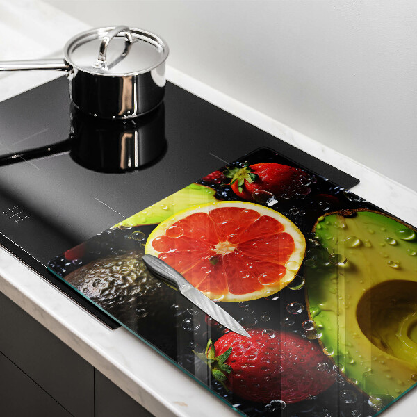 Kuchynská doska zo skla Ovocie a zelenina