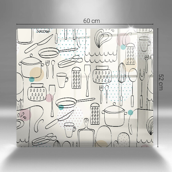 Sklenená doska na krájanie Kuchynské doplnky