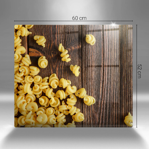 Sklenená doska na krájanie Cestoviny na stole