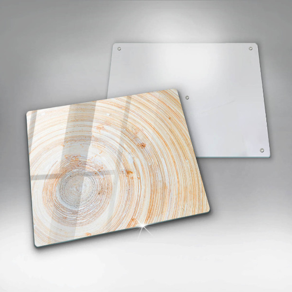 Sklenená doska na krájanie Textúra dreva