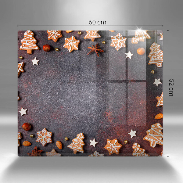 Sklenená doska na krájanie Perníkové Vianoce