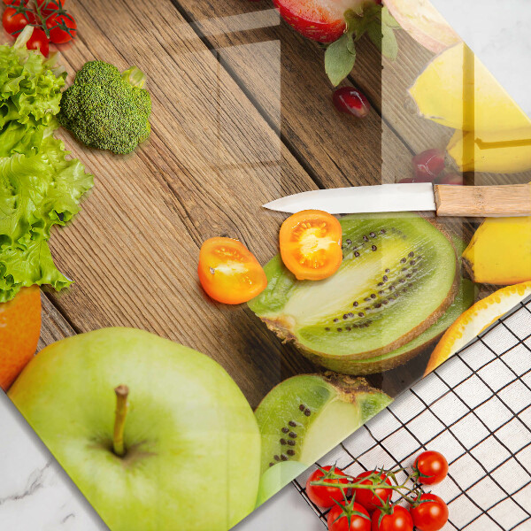 Sklenená doska na krájanie Čerstvé ovocie