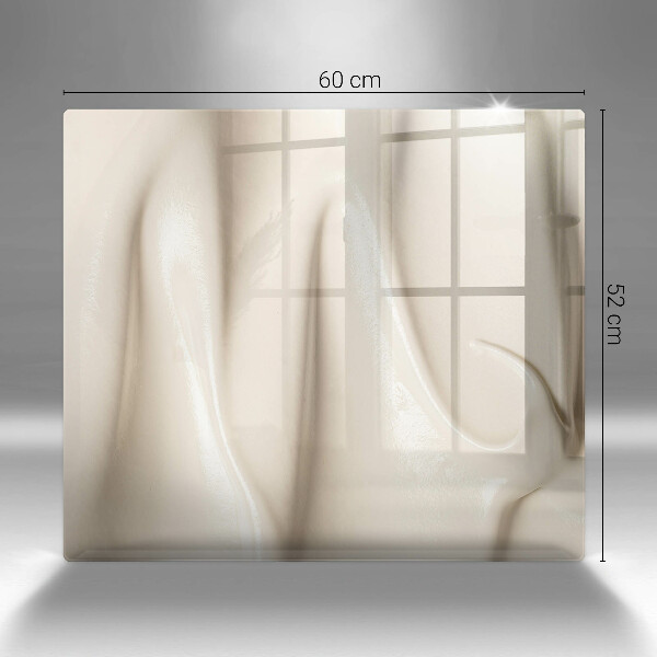 Sklenená doska na krájanie Krémová zmrzlina