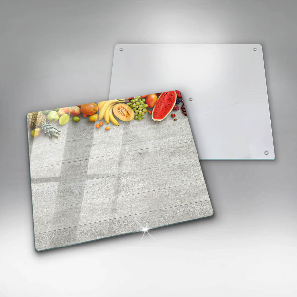 Sklenená doska na krájanie Ovocie na doskách