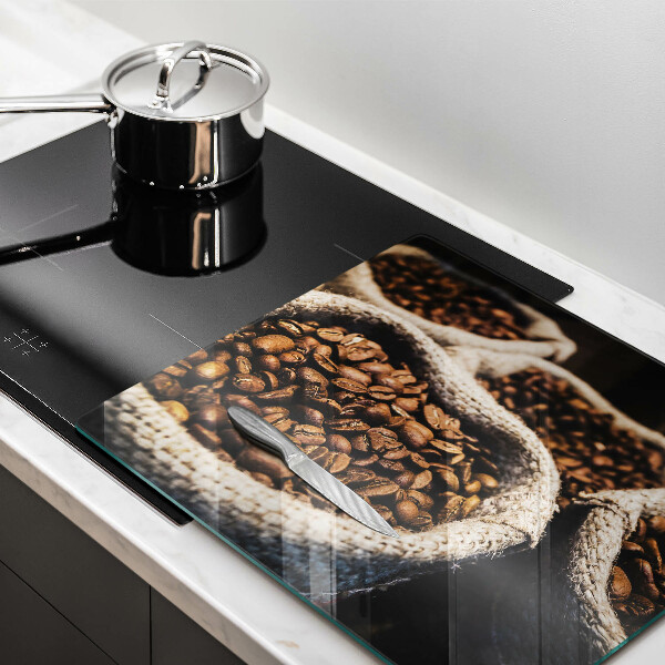 Sklenená doska na krájanie Vrecia na kávové zrná