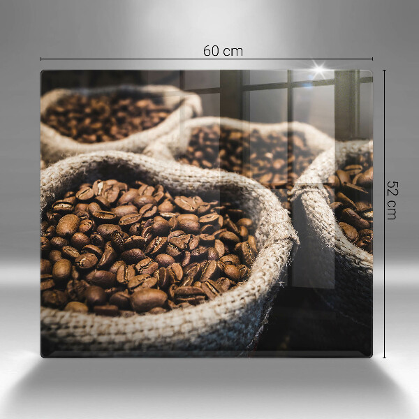 Sklenená doska na krájanie Vrecia na kávové zrná