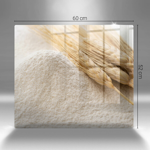 Sklenená doska na krájanie Múka a obilné klasy