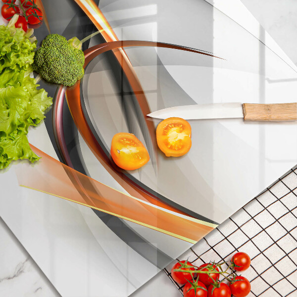 Sklenená doska na krájanie Moderné tvary