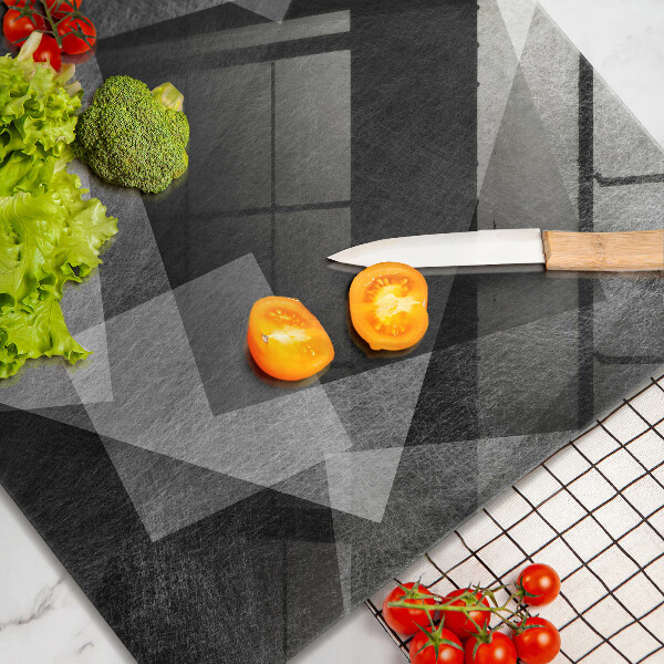 Sklenená doska na krájanie Geometrická abstrakcia