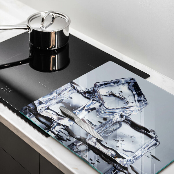 Sklenená doska na krájanie Kocky ľadu