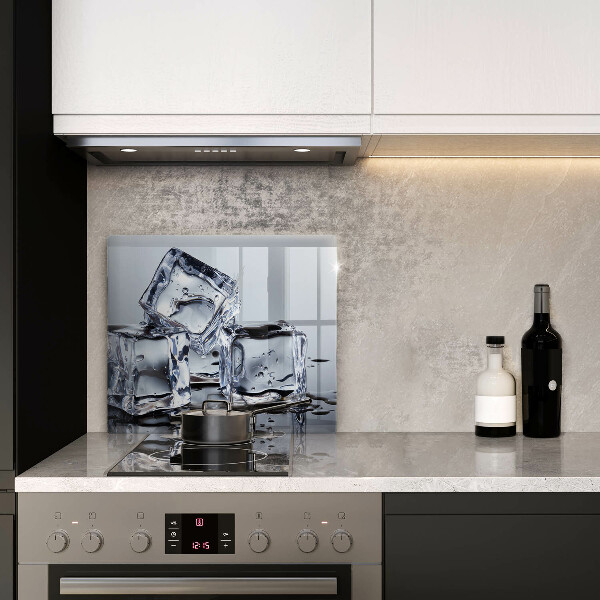 Sklenená doska na krájanie Kocky ľadu