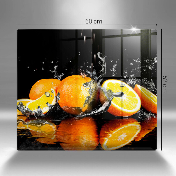 Sklenená doska na krájanie Šťavnaté oranžové ovocie