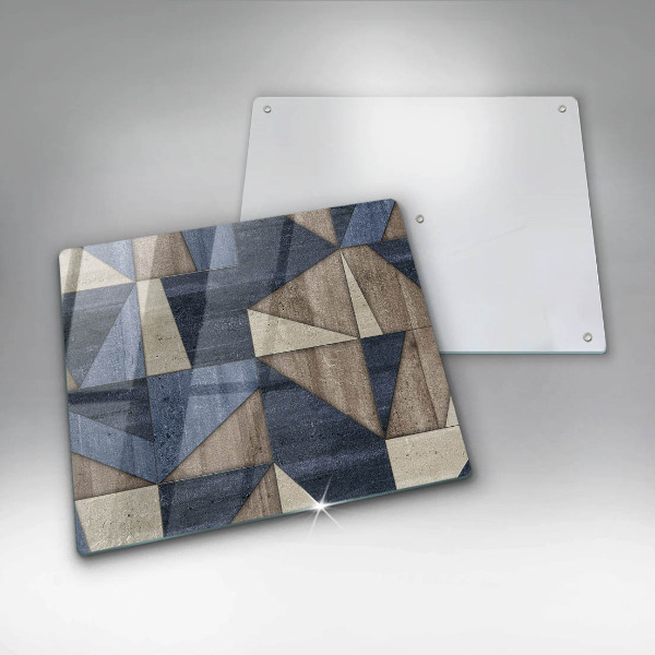 Sklenená doska na krájanie Geometrická abstrakcia