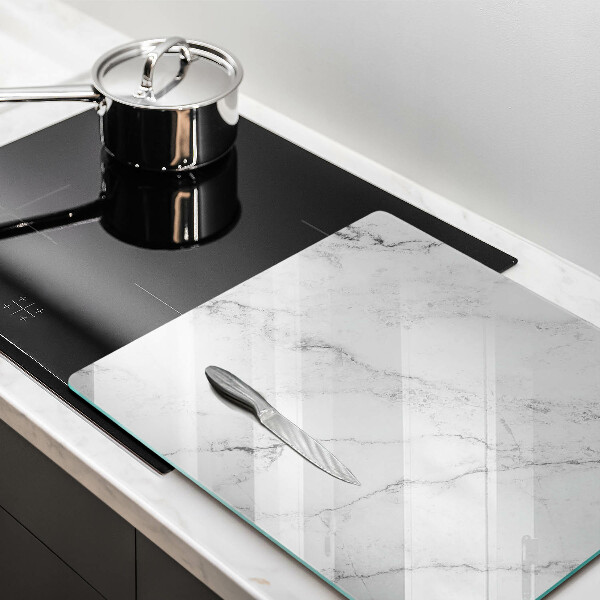 Sklenená doska na krájanie Elegantná textúra mramoru