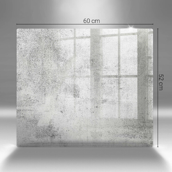 Sklenená doska na krájanie Betónová textúra